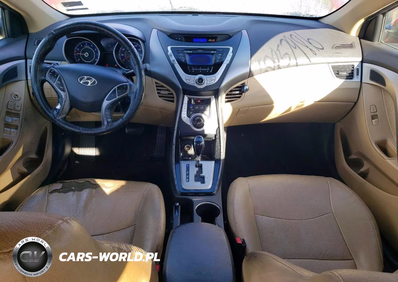 2012 Hyundai Elantra Limited VIN:KMHDH4AE3CU498652 - 8
