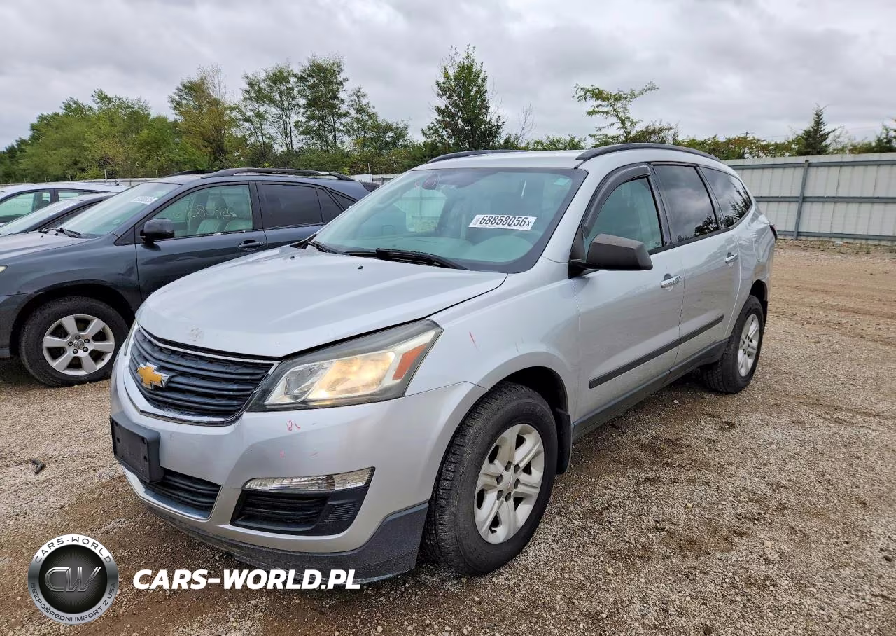 2017 Chevrolet Traverse Ls VIN:1GNKRFED0HJ157036 - 1