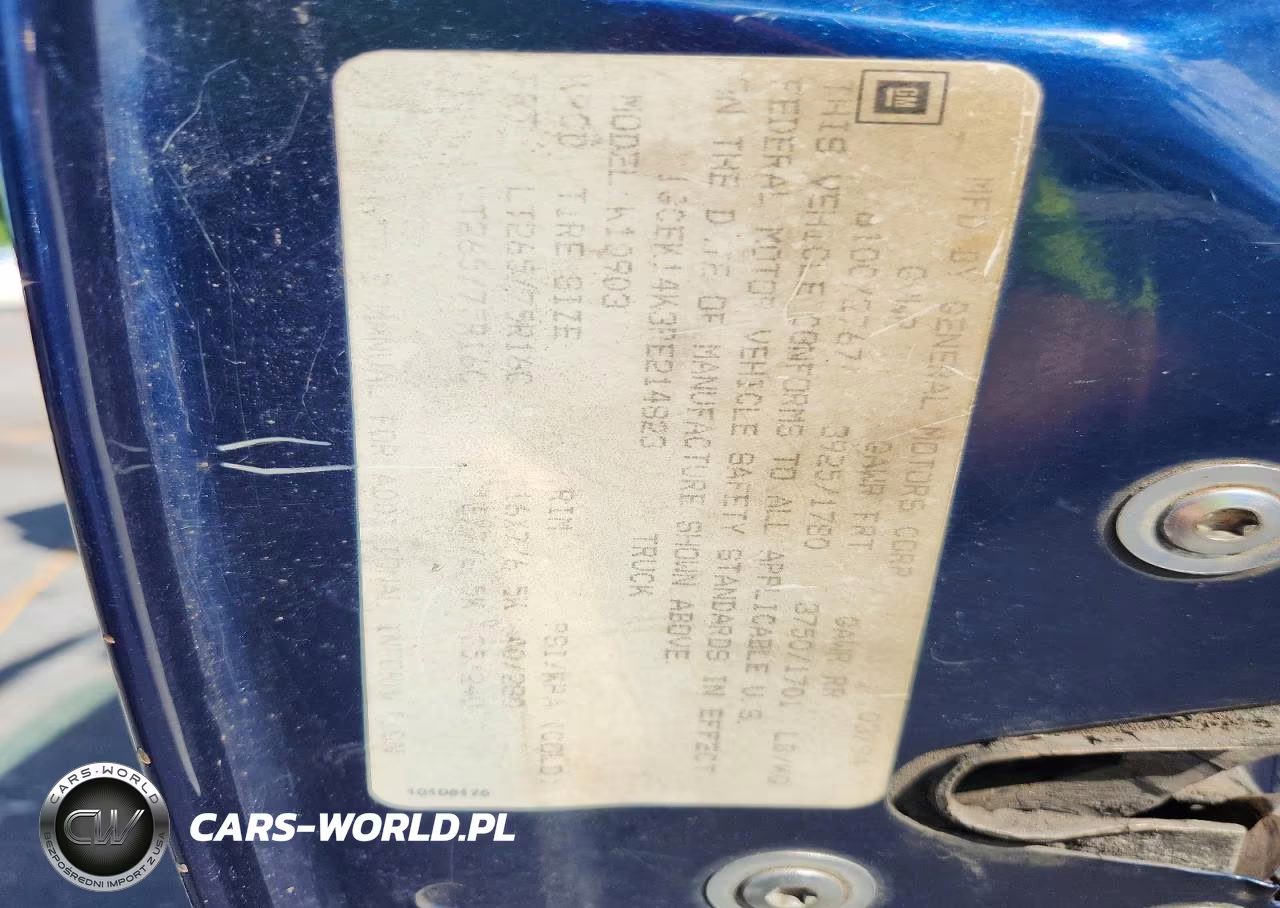 1994 Chevrolet Gmt-400 K1500 VIN:1GCEK14K3RE214823 - 12