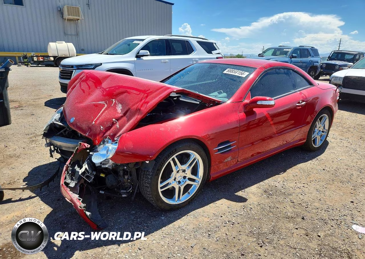 2007 Mercedes-Benz Sl 550 VIN:WDBSK71F37F131881 - 1
