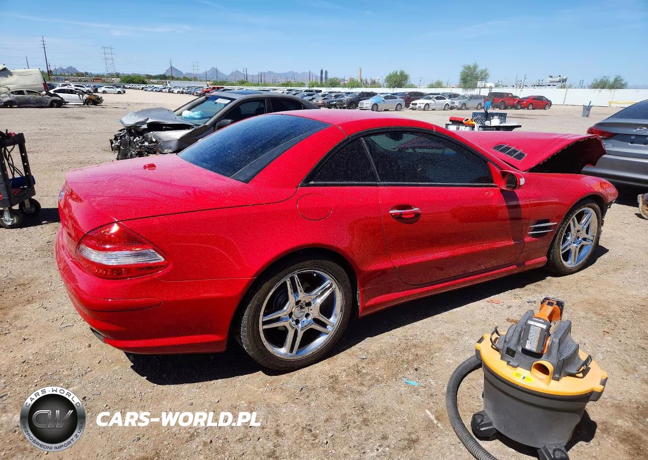 2007 Mercedes-Benz Sl 550 VIN:WDBSK71F37F131881 - 3