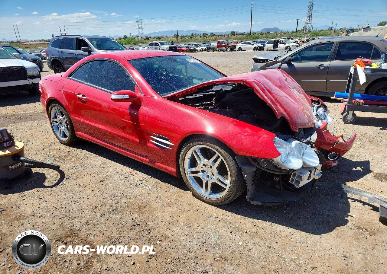 2007 Mercedes-Benz Sl 550 VIN:WDBSK71F37F131881 - 4