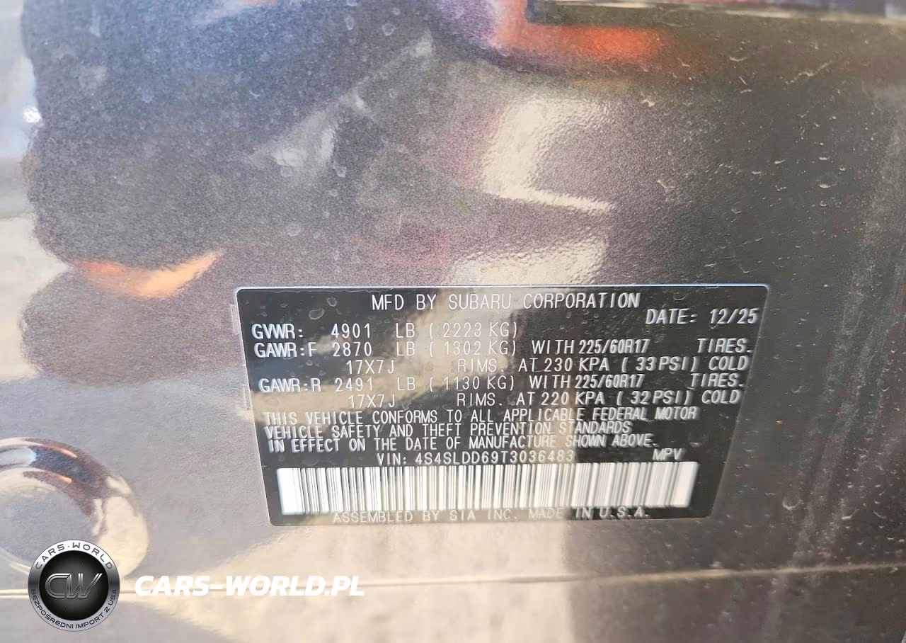 2026 Subaru Forester Premium VIN:4S4SLDD69T3036483 - 13