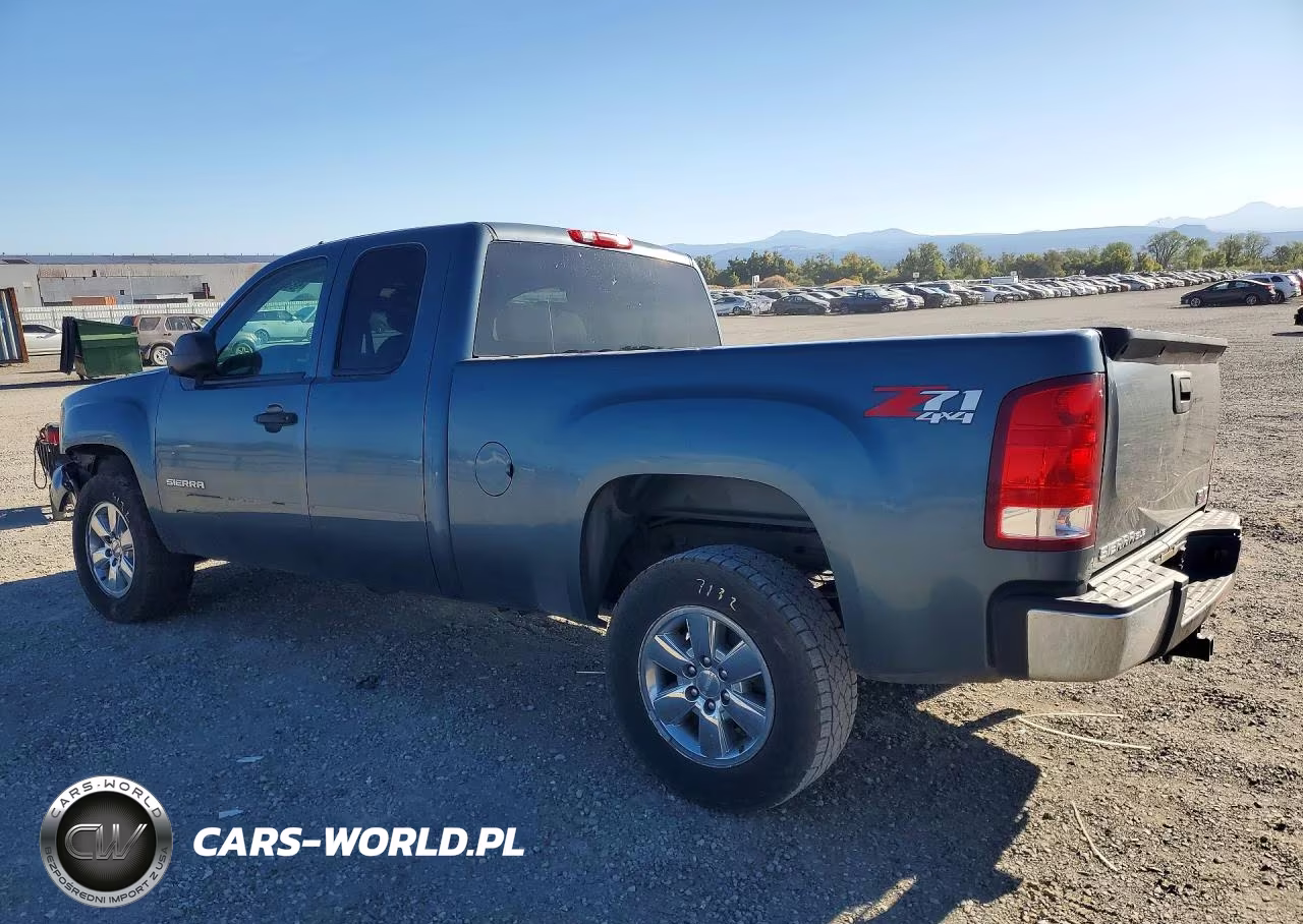 2013 GMC Sierra K1500 Sle VIN:1GTR2VE79DZ309505 - 2