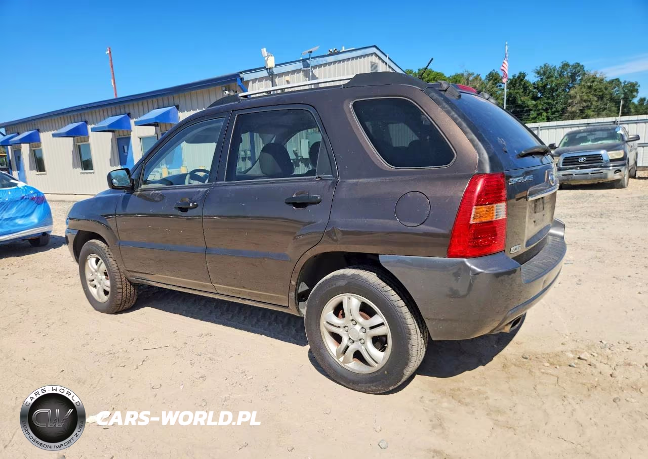2008 Kia Sportage Lx VIN:KNDJE723X87496806 - 2