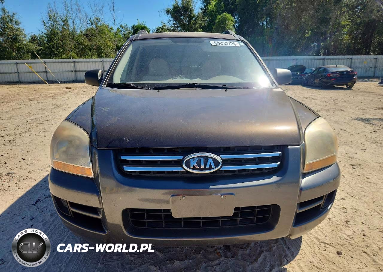 2008 Kia Sportage Lx VIN:KNDJE723X87496806 - 5