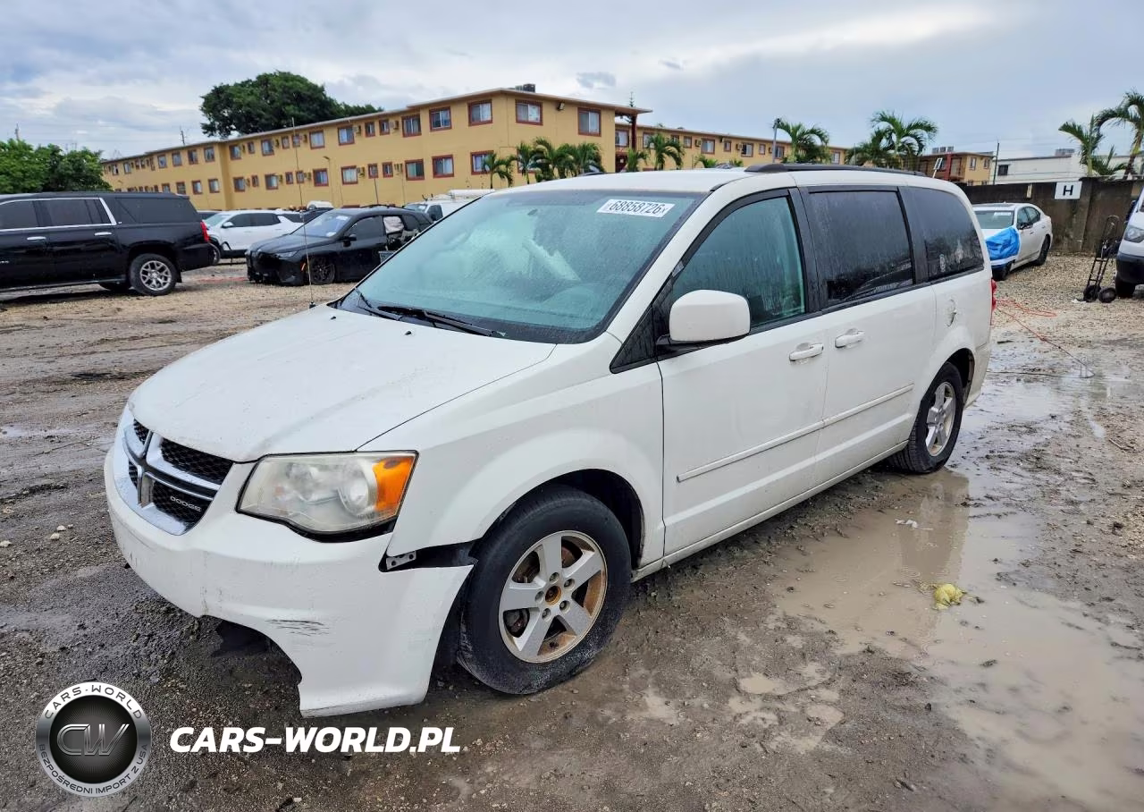 2012 Dodge Grand Caravan Sxt VIN:2C4RDGCG2CR236477 - 1