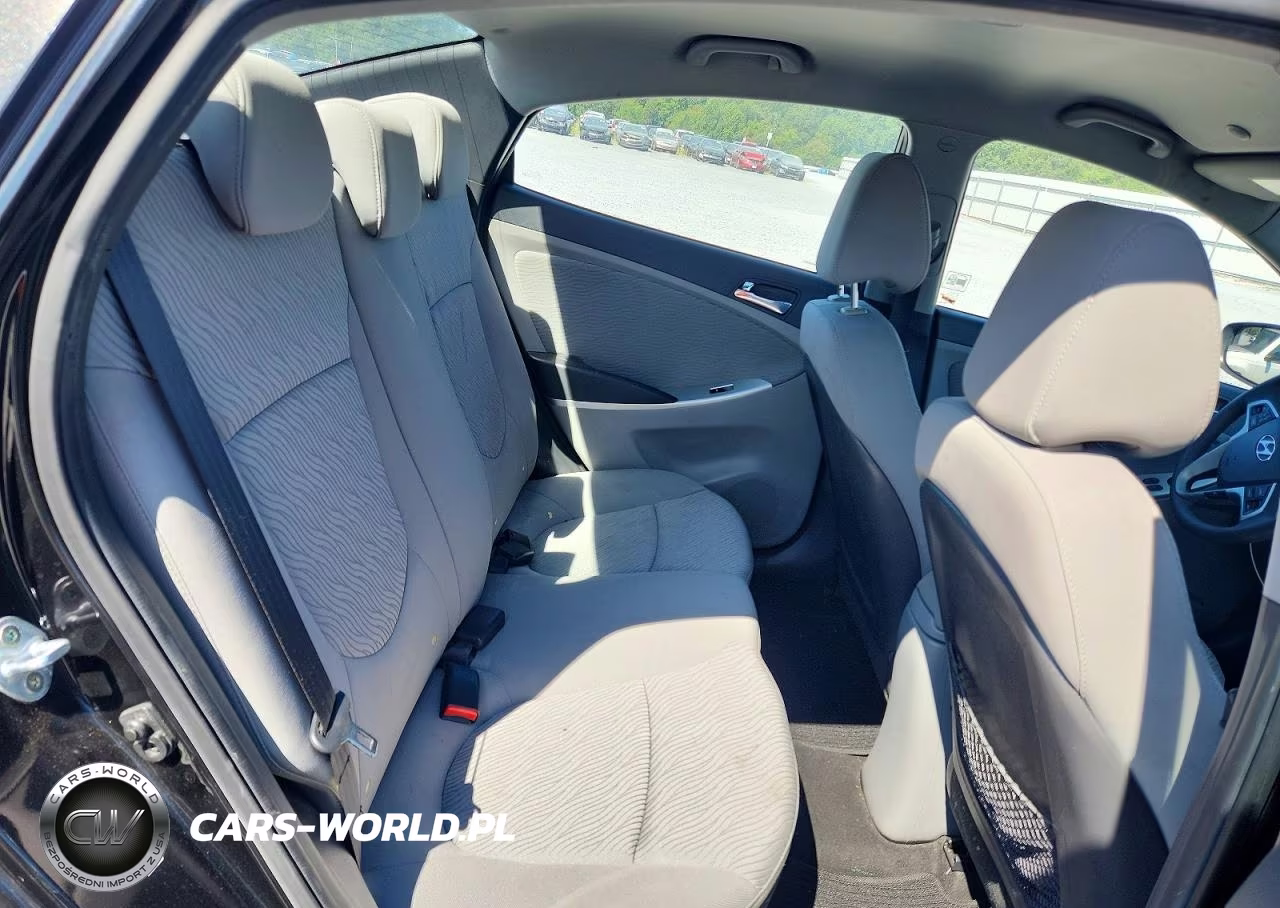 2014 Hyundai Accent Gls VIN:KMHCU4AE2EU767993 - 10