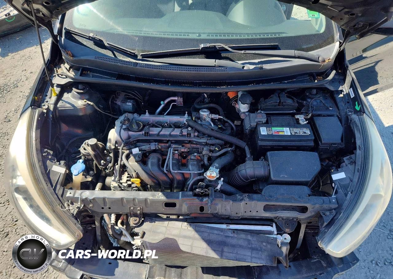 2014 Hyundai Accent Gls VIN:KMHCU4AE2EU767993 - 11