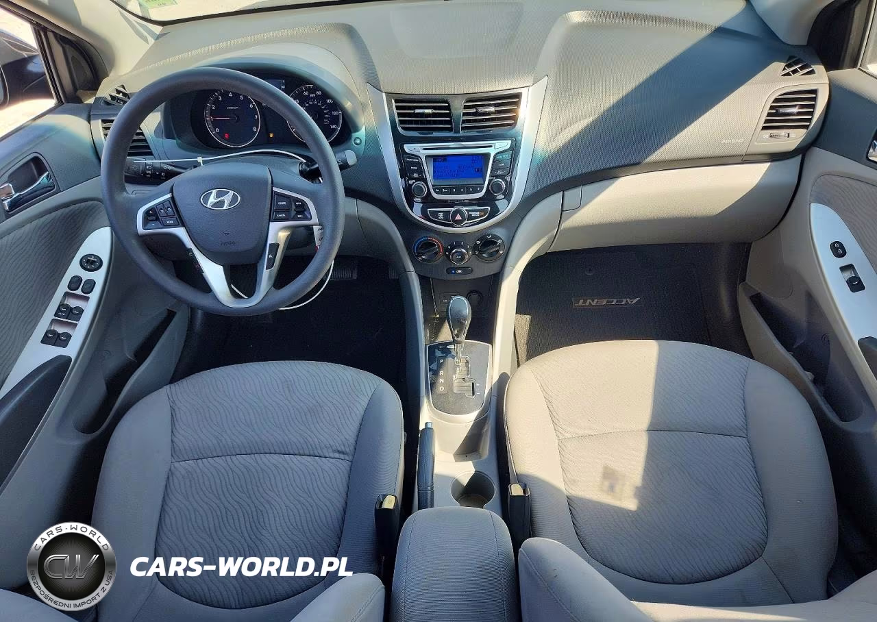 2014 Hyundai Accent Gls VIN:KMHCU4AE2EU767993 - 8