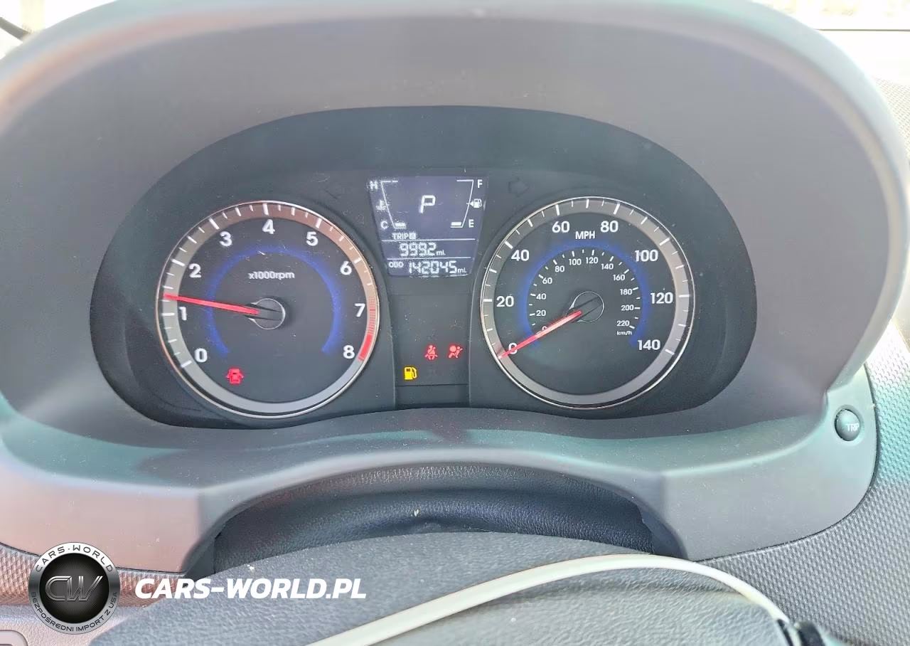 2014 Hyundai Accent Gls VIN:KMHCU4AE2EU767993 - 9