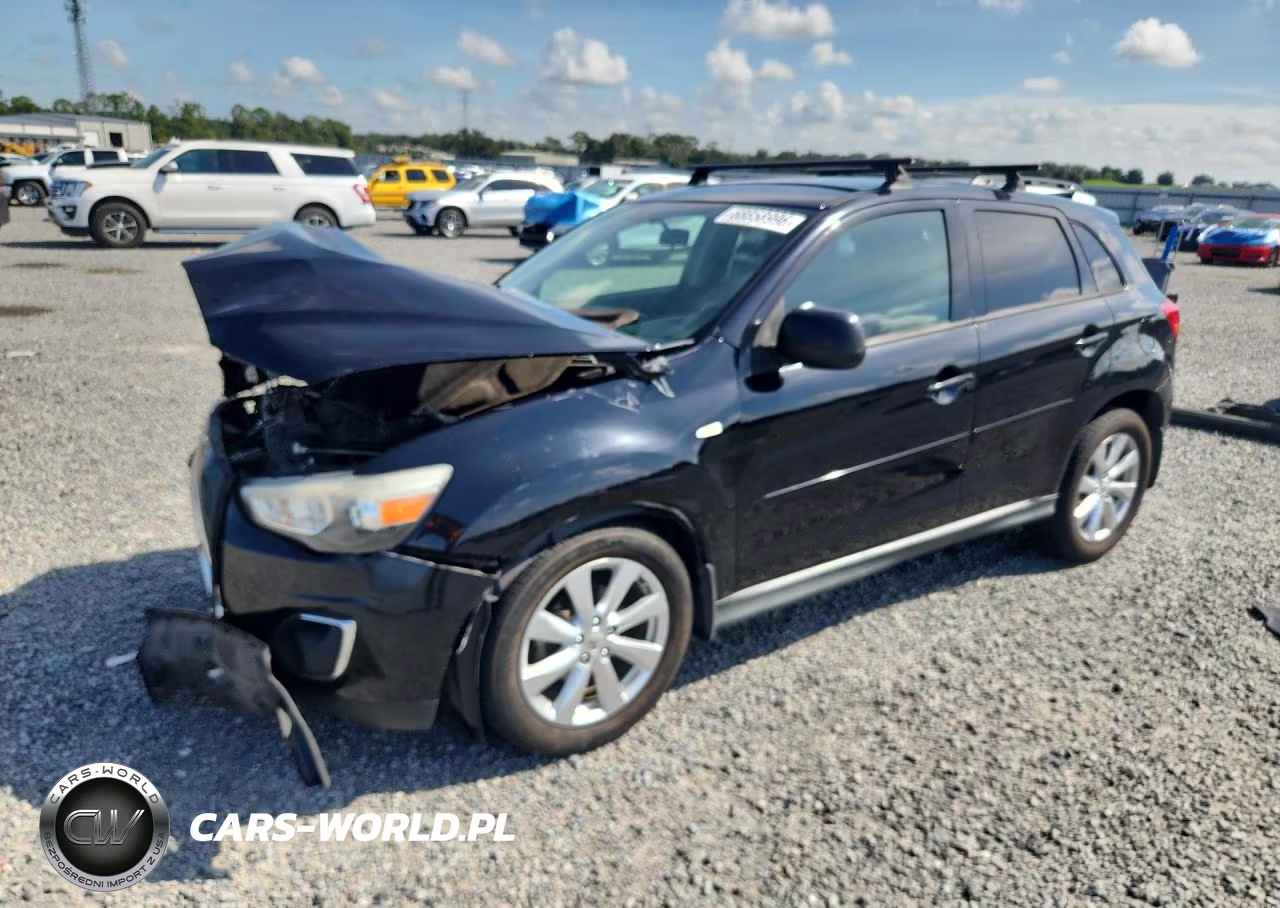 2015 Mitsubishi Outlander Sport Es VIN:4A4AP3AU5FE062663 - 1