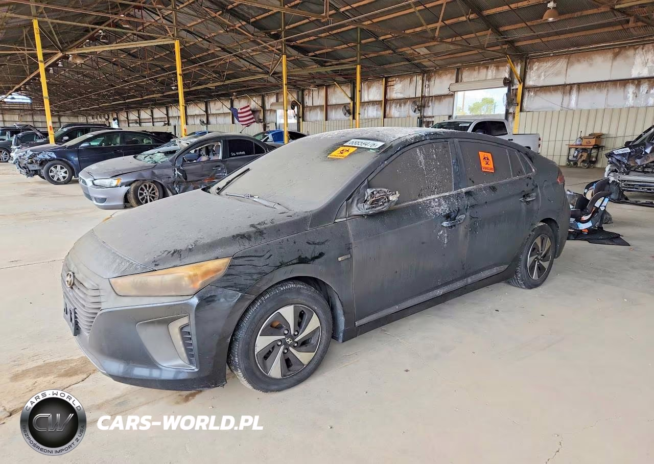 2018 Hyundai Ioniq Sel VIN:KMHC75LC7JU062772 - 1