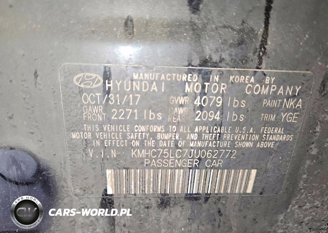 2018 Hyundai Ioniq Sel VIN:KMHC75LC7JU062772 - 12