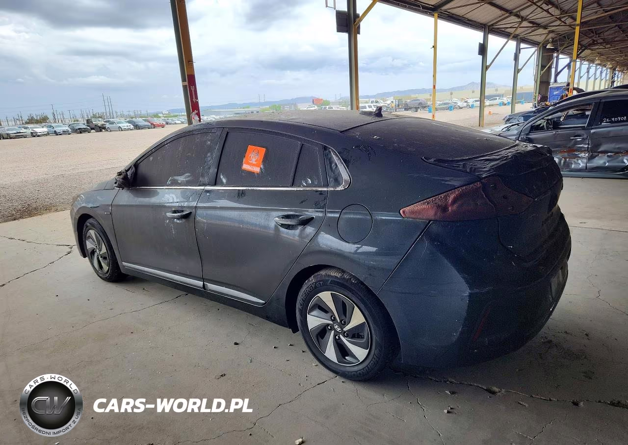 2018 Hyundai Ioniq Sel VIN:KMHC75LC7JU062772 - 2
