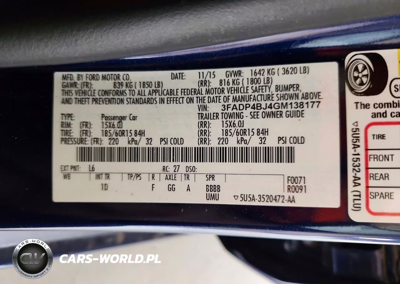 2016 Ford Fiesta Se VIN:3FADP4BJ4GM138177 - 13