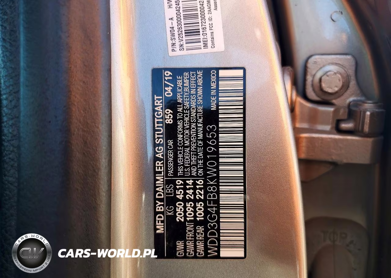 2019 Mercedes-Benz A 220 4Matic VIN:WDD3G4FB8KW019653 - 13
