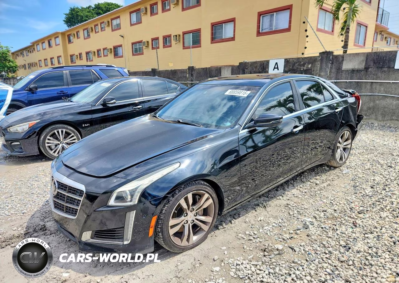 2014 Cadillac Cts Vsport Premium VIN:1G6AV5S87E0167987 - 1