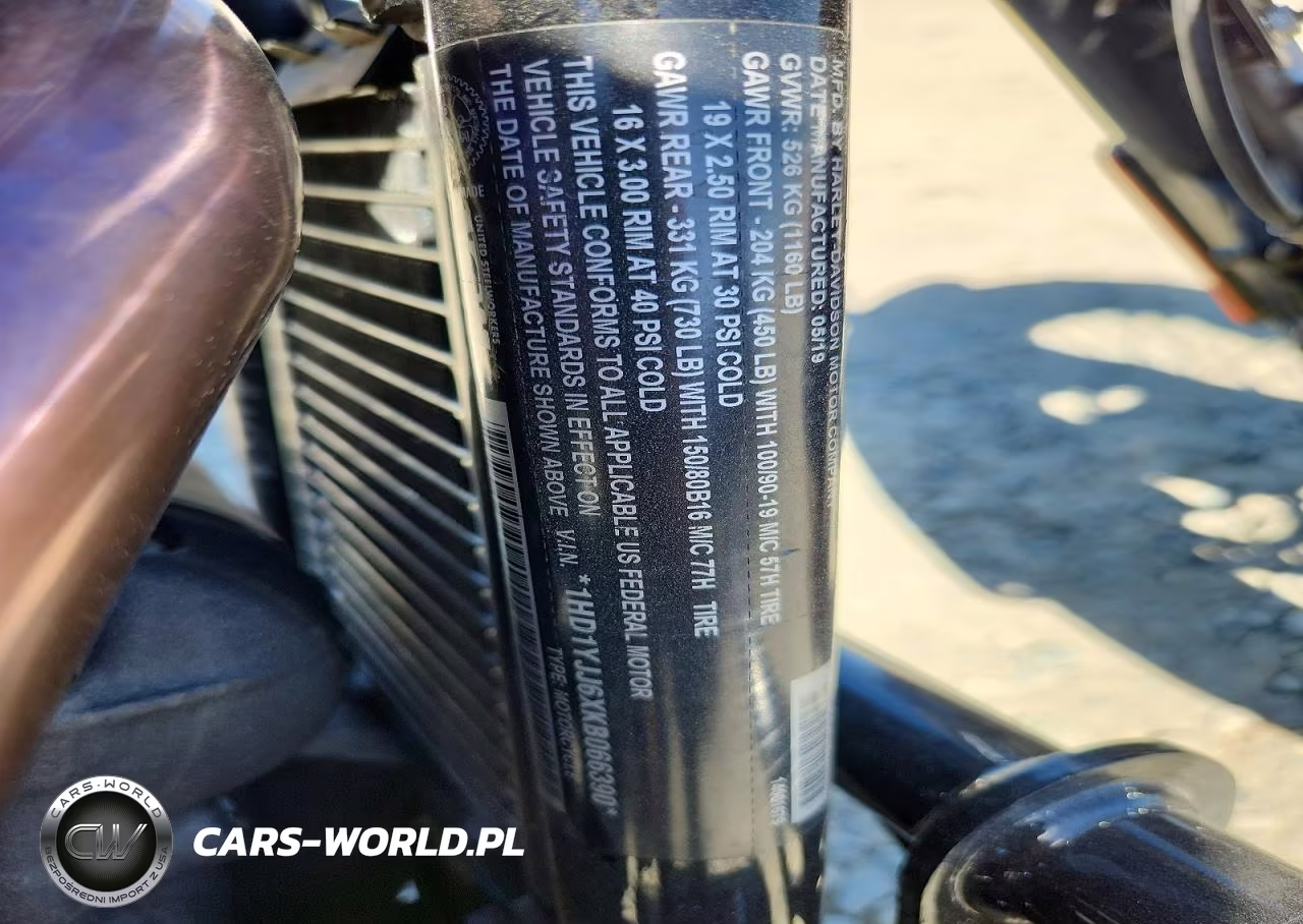 2019 Harley-Davidson Fxbb VIN:1HD1YJJ6XKB066390 - 9