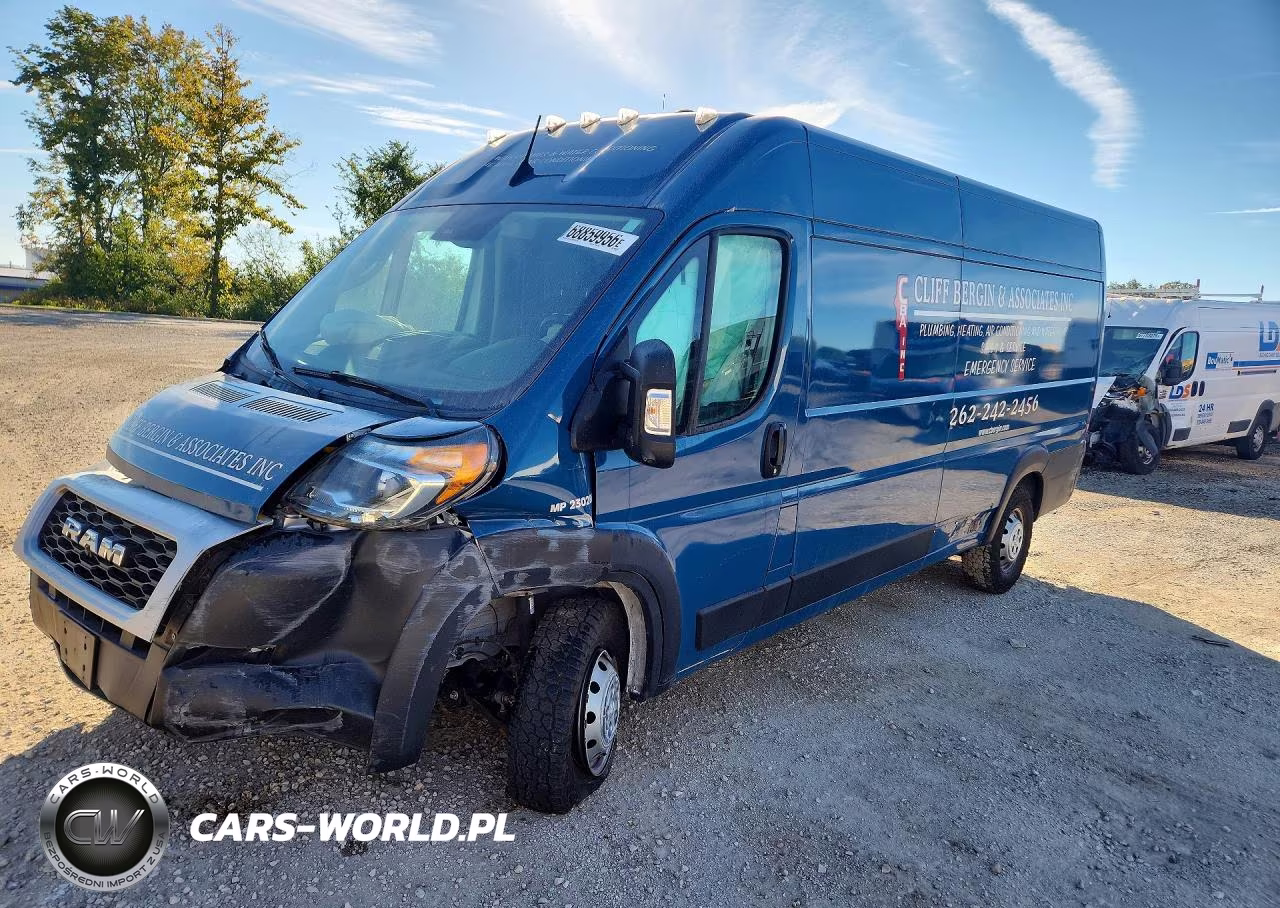 2022 Ram Promaster 3500 VIN:3C6MRVJG5NE120575 - 1