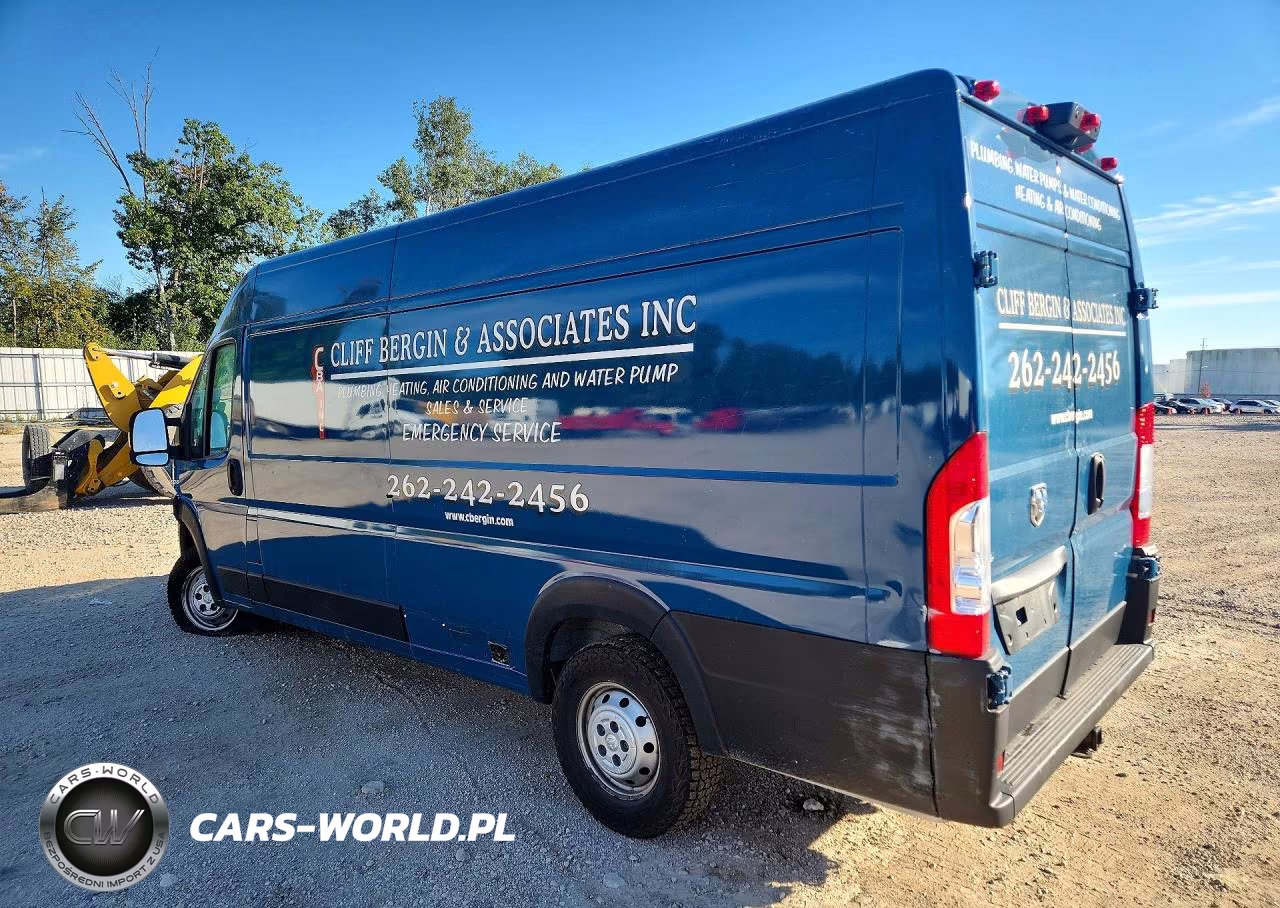 2022 Ram Promaster 3500 VIN:3C6MRVJG5NE120575 - 2