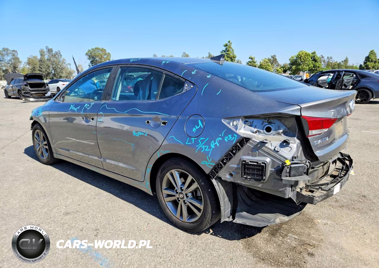 2018 Hyundai Elantra Sel VIN:5NPD84LF6JH264894 - 2