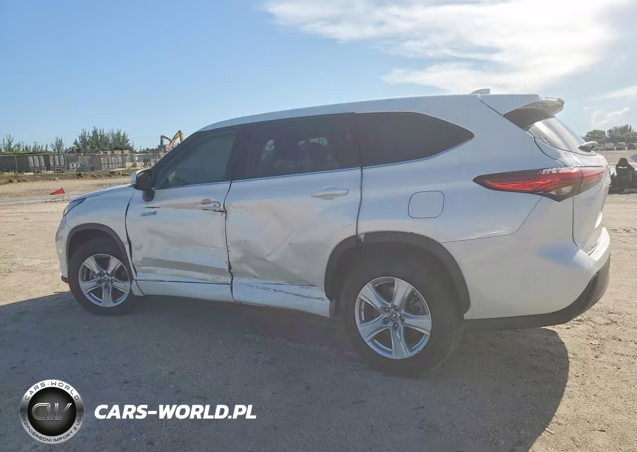 2021 Toyota Highlander Hybrid Le VIN:5TDZARAH1MS507988 - 2