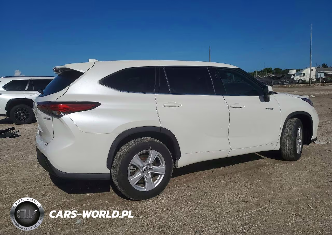 2021 Toyota Highlander Hybrid Le VIN:5TDZARAH1MS507988 - 3