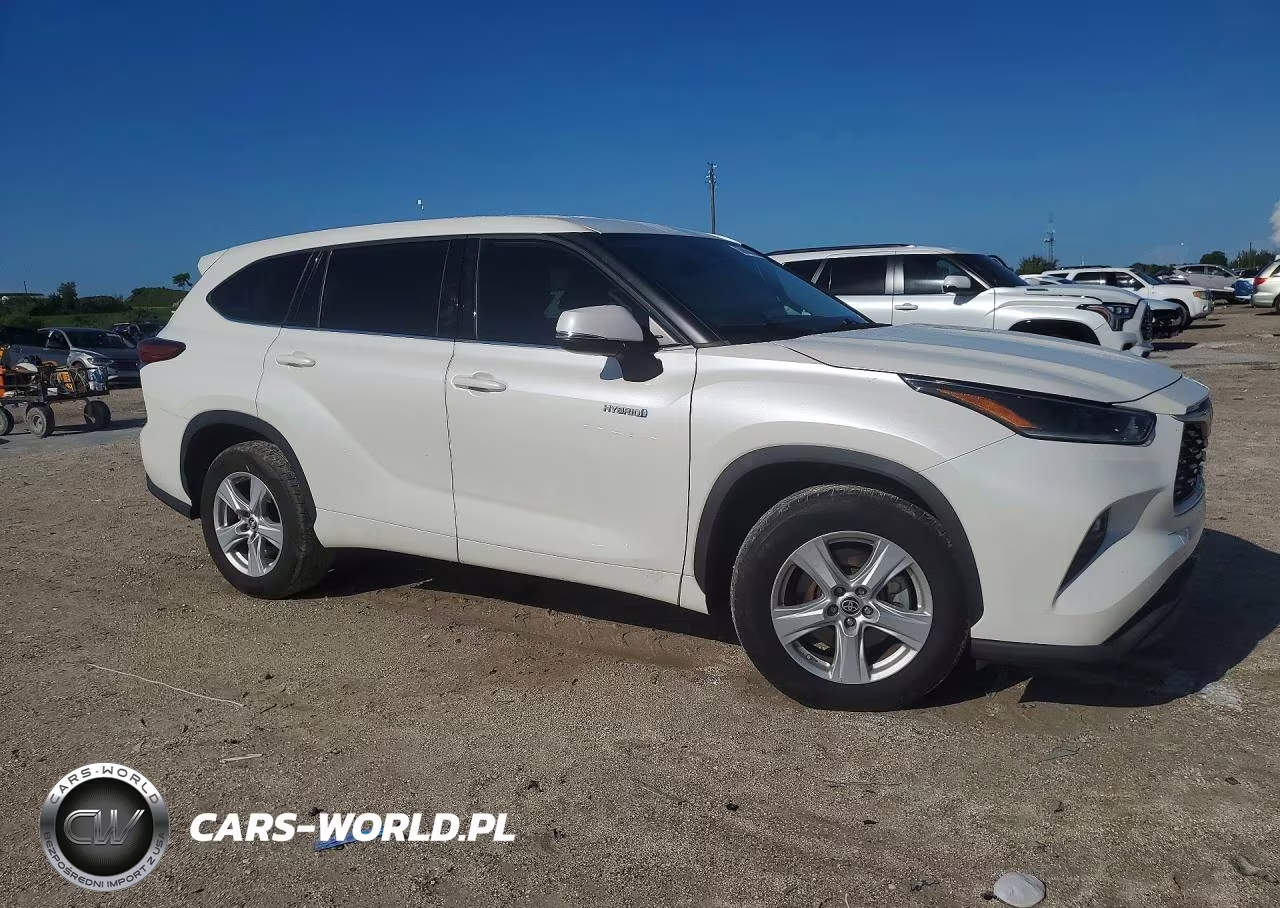 2021 Toyota Highlander Hybrid Le VIN:5TDZARAH1MS507988 - 4