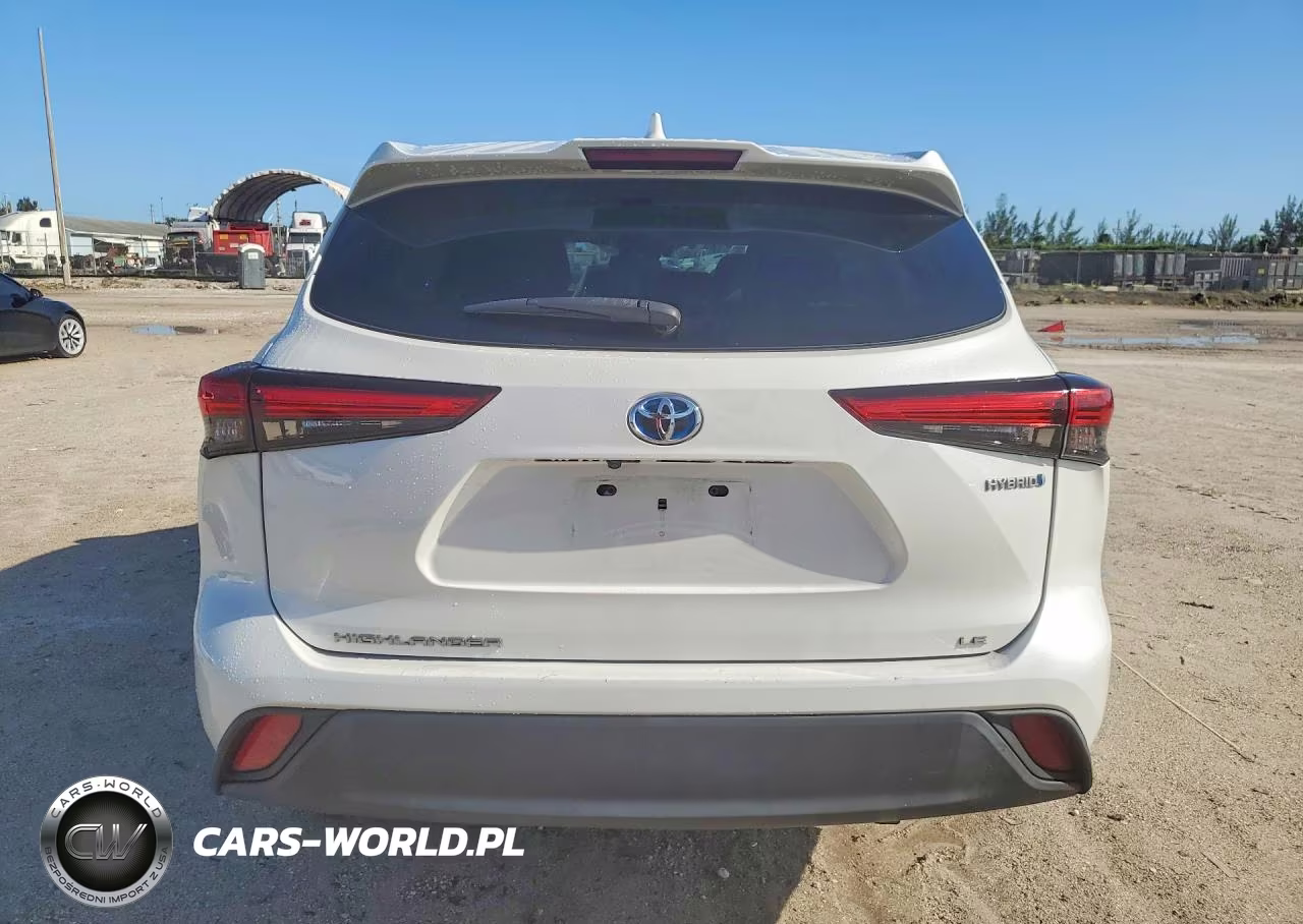 2021 Toyota Highlander Hybrid Le VIN:5TDZARAH1MS507988 - 6