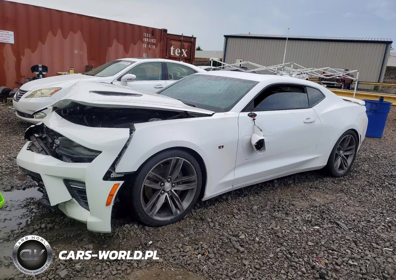 2018 Chevrolet Camaro Ss VIN:1G1FH1R78J0153986 - 1