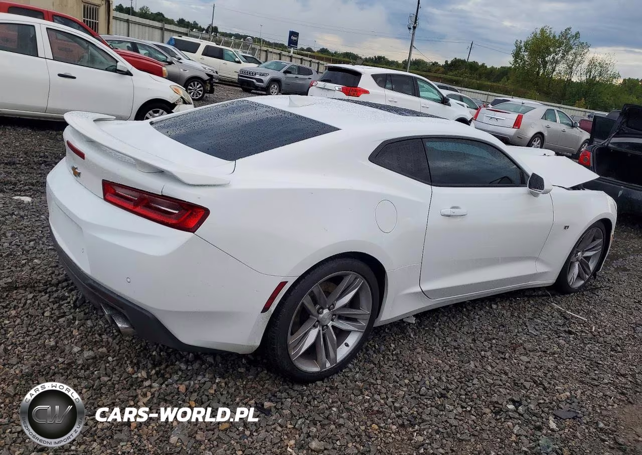 2018 Chevrolet Camaro Ss VIN:1G1FH1R78J0153986 - 3