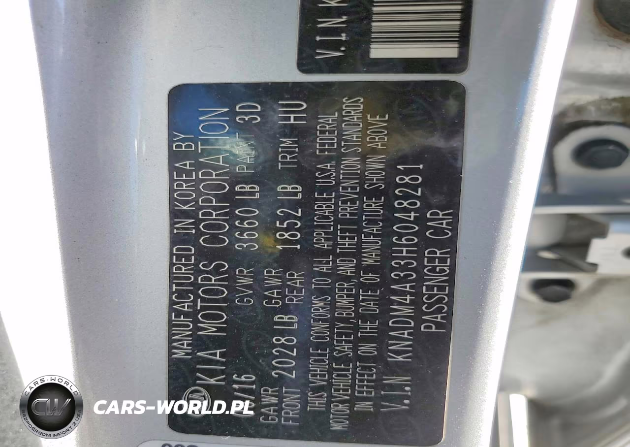 2017 Kia Rio Lx VIN:KNADM4A33H6048281 - 12