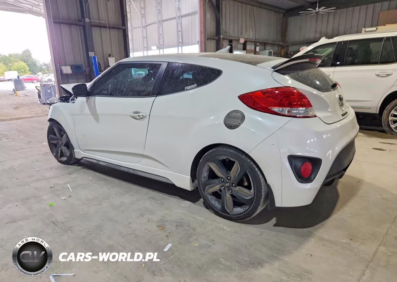 2015 Hyundai Veloster Turbo VIN:KMHTC6AE1FU239426 - 2