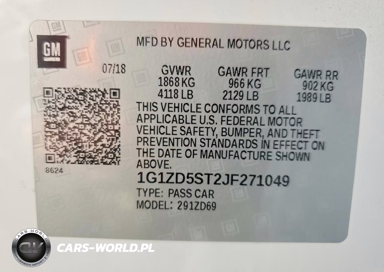 2018 Chevrolet Malibu Lt VIN:1G1ZD5ST2JF271049 - 13