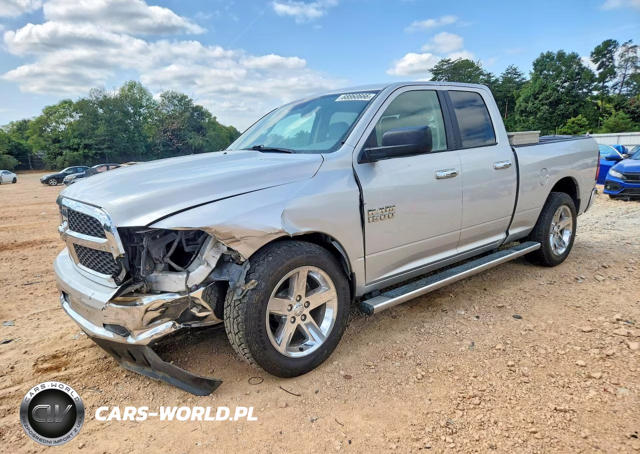 2017 Ram 1500 Slt VIN:1C6RR6GG8HS678845 - 1