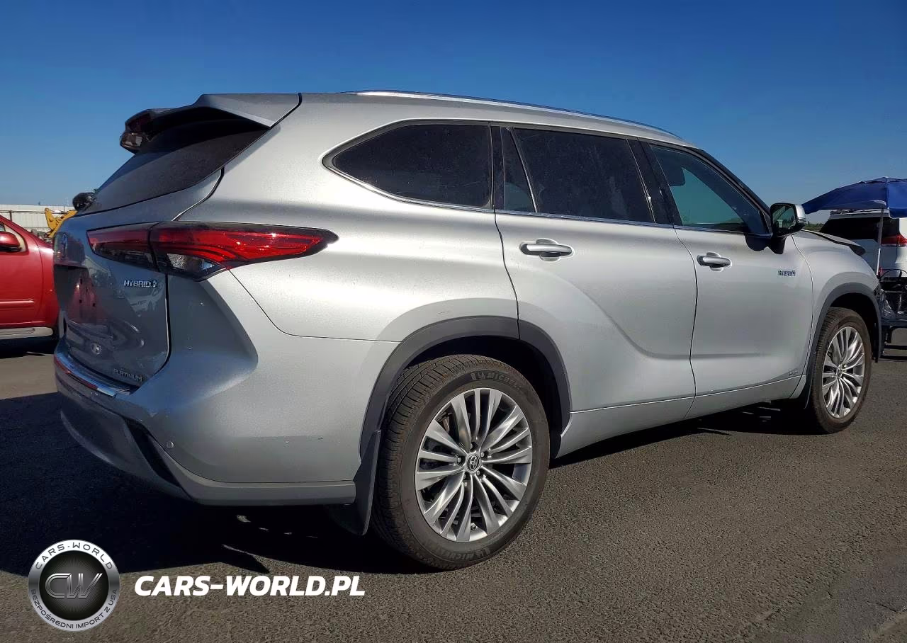 2020 Toyota Highlander Hybrid Platinum VIN:5TDEBRCH5LS005086 - 3