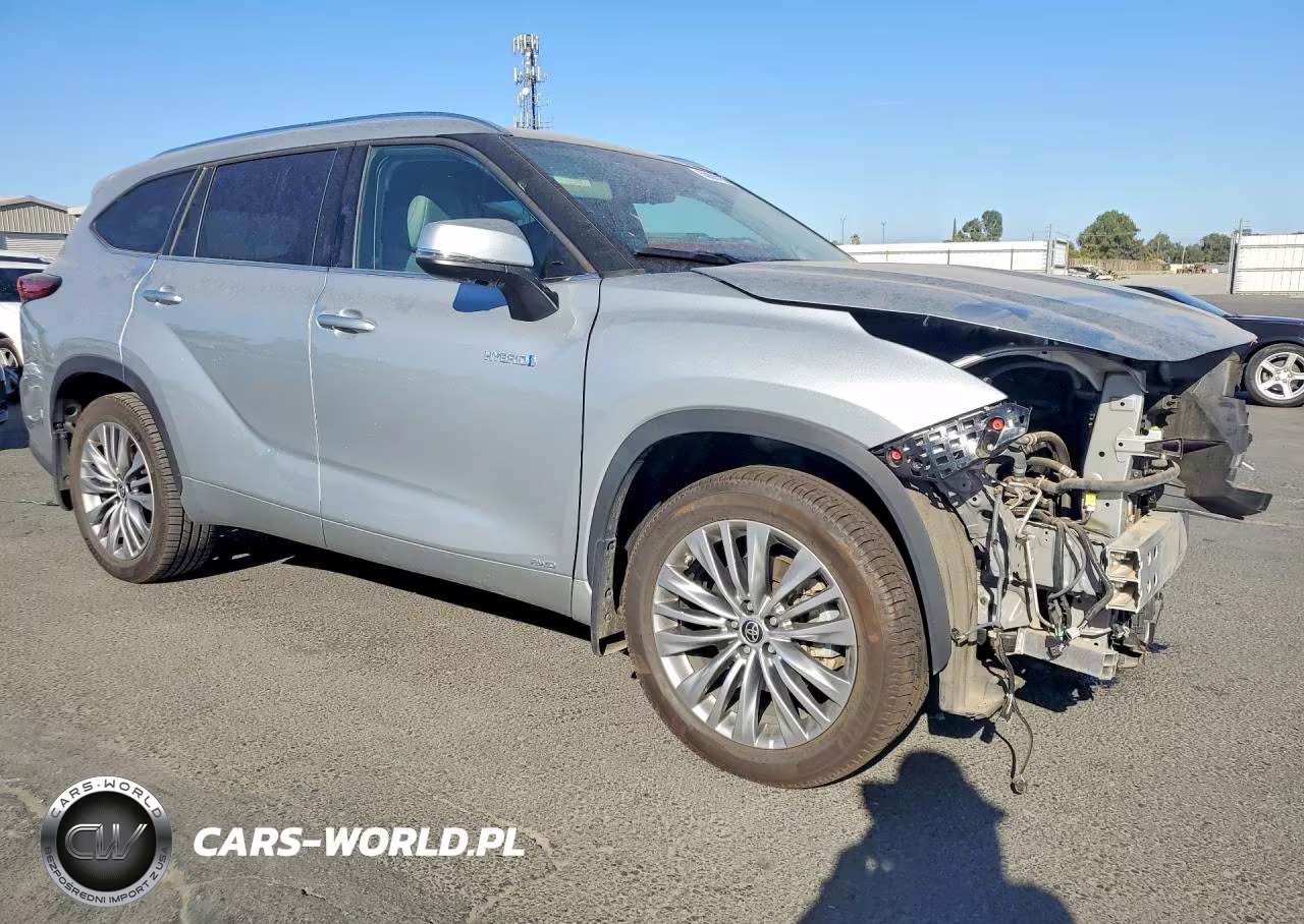 2020 Toyota Highlander Hybrid Platinum VIN:5TDEBRCH5LS005086 - 4