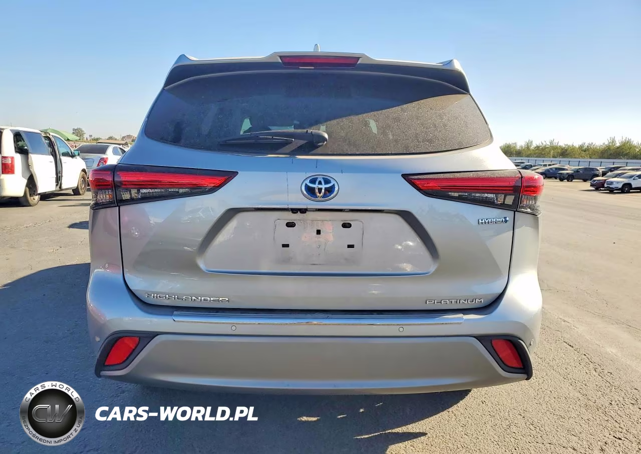 2020 Toyota Highlander Hybrid Platinum VIN:5TDEBRCH5LS005086 - 6