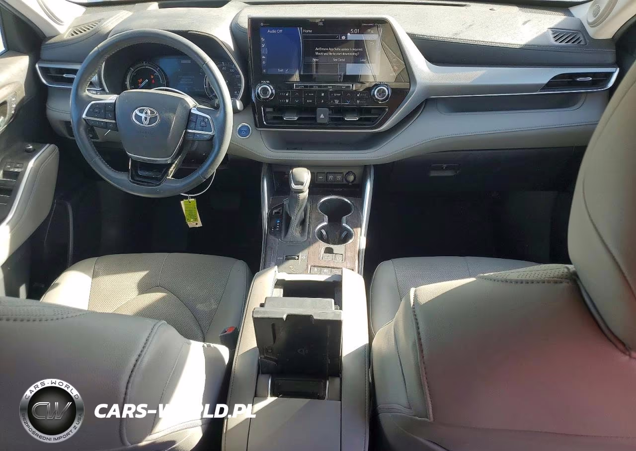 2020 Toyota Highlander Hybrid Platinum VIN:5TDEBRCH5LS005086 - 8