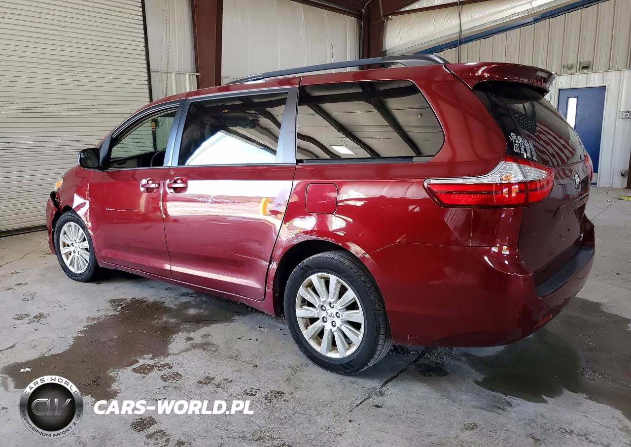 2015 Toyota Sienna Le VIN:5TDJK3DC6FS102476 - 2