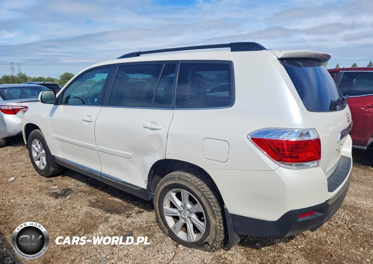 2012 Toyota Highlander Se VIN:5TDBK3EH4CS172696 - 2