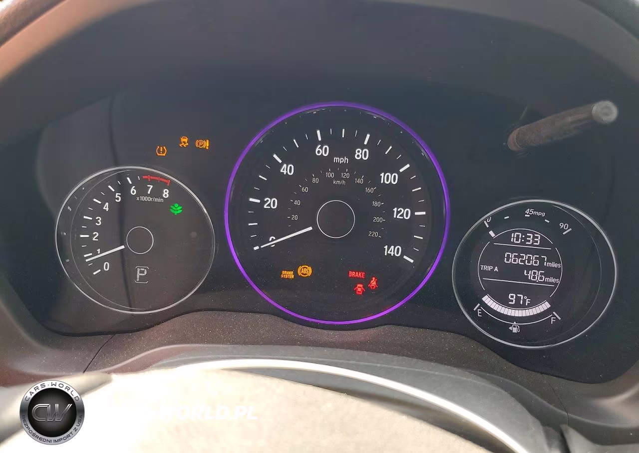 2016 Honda Hr-V Exl VIN:3CZRU5H75GM701015 - 9