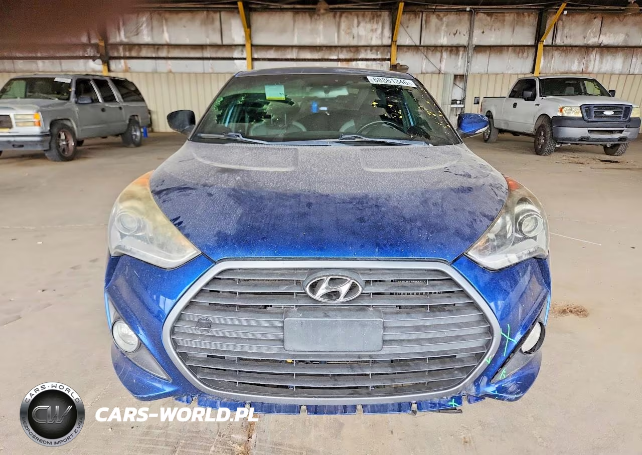 2016 Hyundai Veloster Turbo VIN:KMHTC6AE0GU289672 - 5