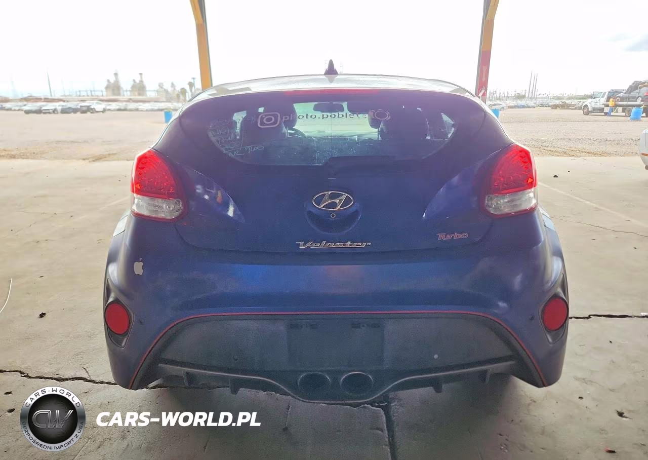 2016 Hyundai Veloster Turbo VIN:KMHTC6AE0GU289672 - 6