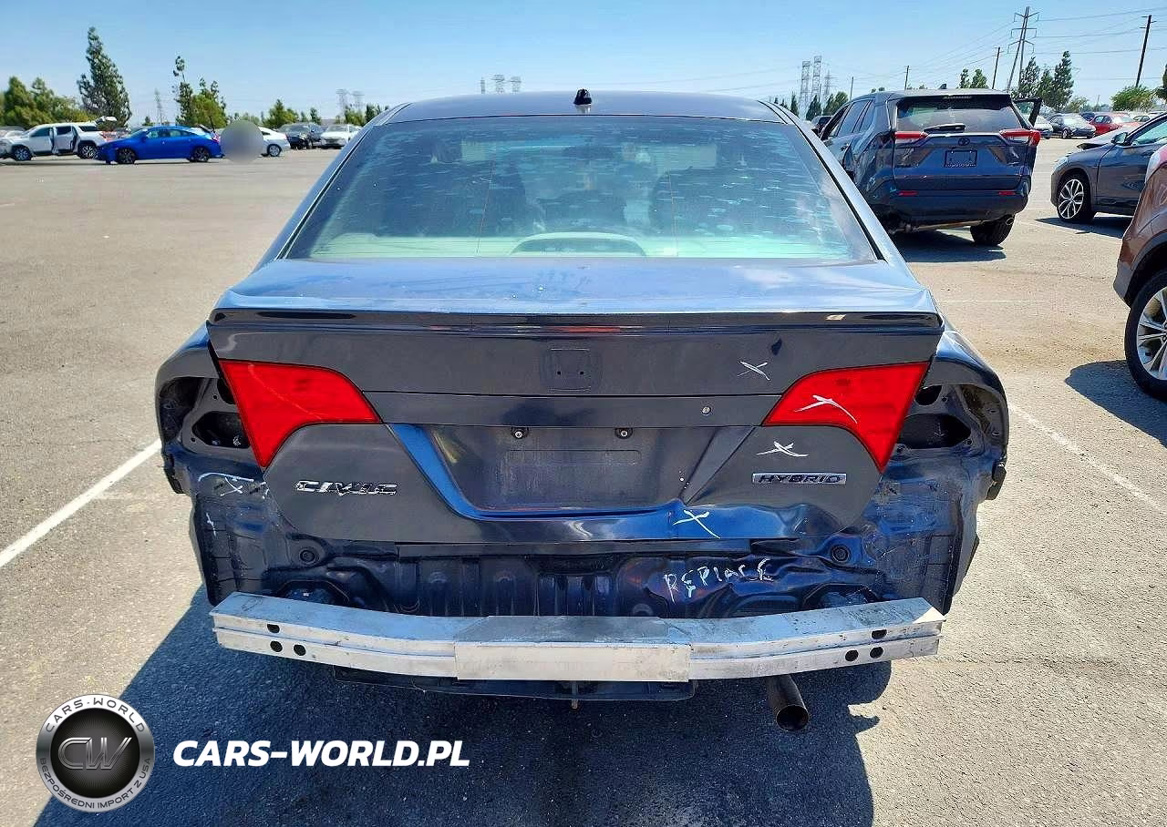 2007 Honda Civic Hybrid VIN:JHMFA362X7S031965 - 6