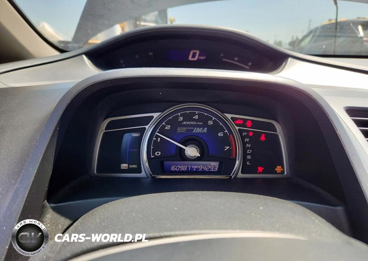 2007 Honda Civic Hybrid VIN:JHMFA362X7S031965 - 9