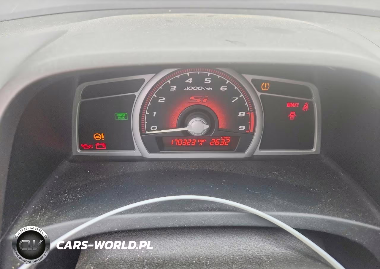 2008 Honda Civic Si VIN:2HGFG215X8H701116 - 9