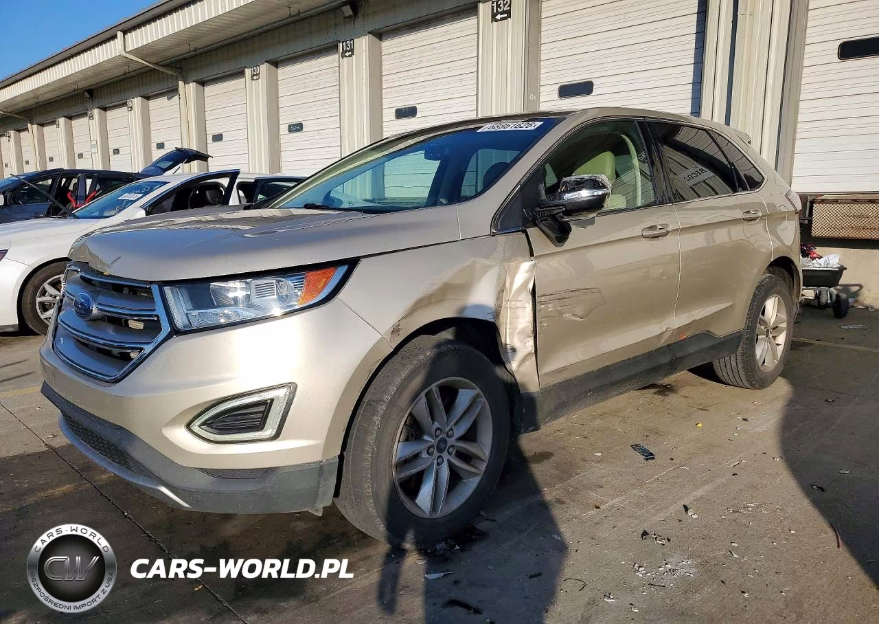 2017 Ford Edge Sel VIN:2FMPK4J87HBC42634 - 1