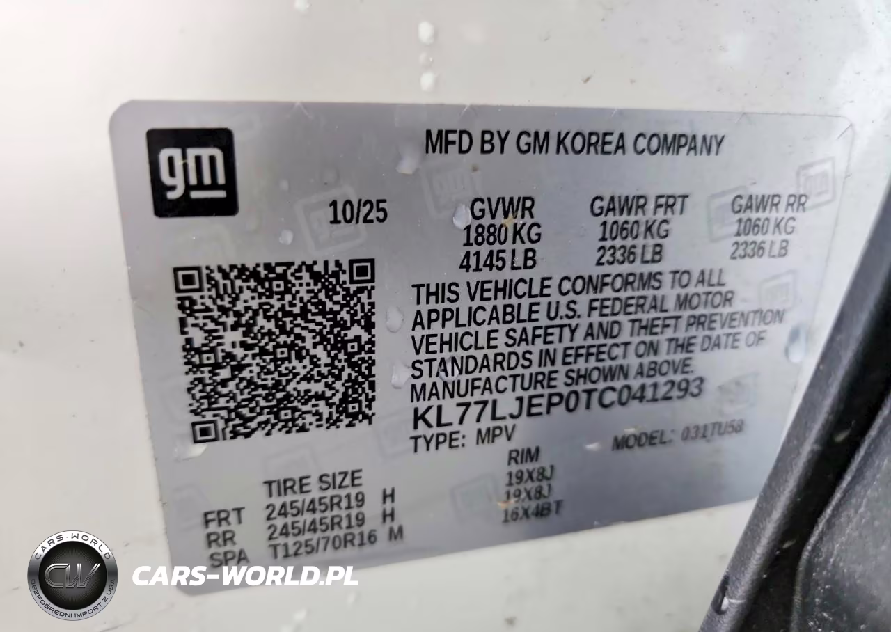 2026 Chevrolet Trax 2Rs VIN:KL77LJEP0TC041293 - 12